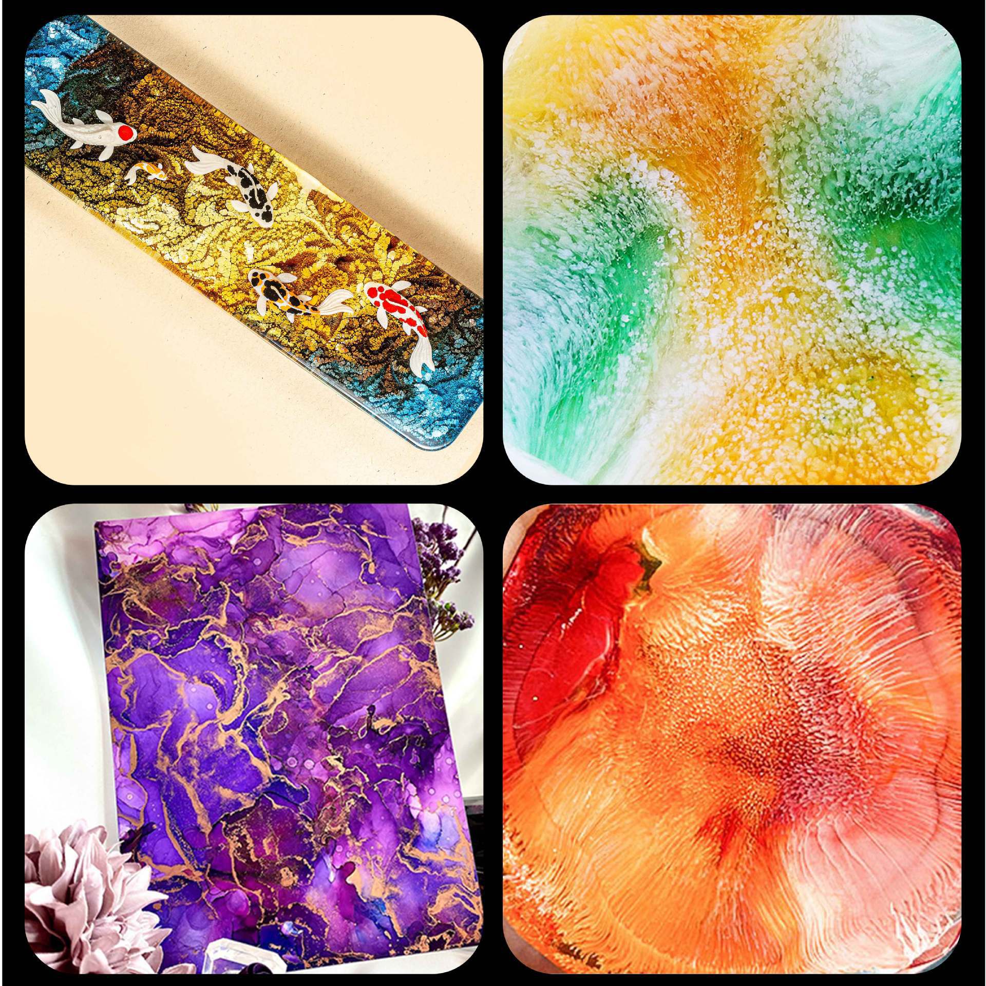 Resin Dye Alcohol - 24-Color Resin Dye for Epoxy –