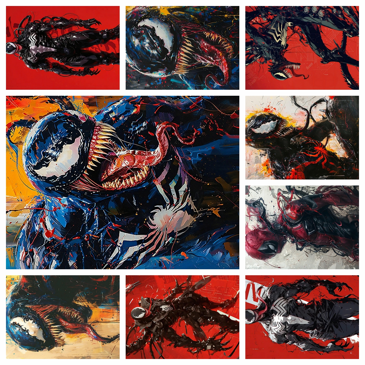 Anime Marvel venom spider-man  - Resin Craft Kit 리뷰 및 가격