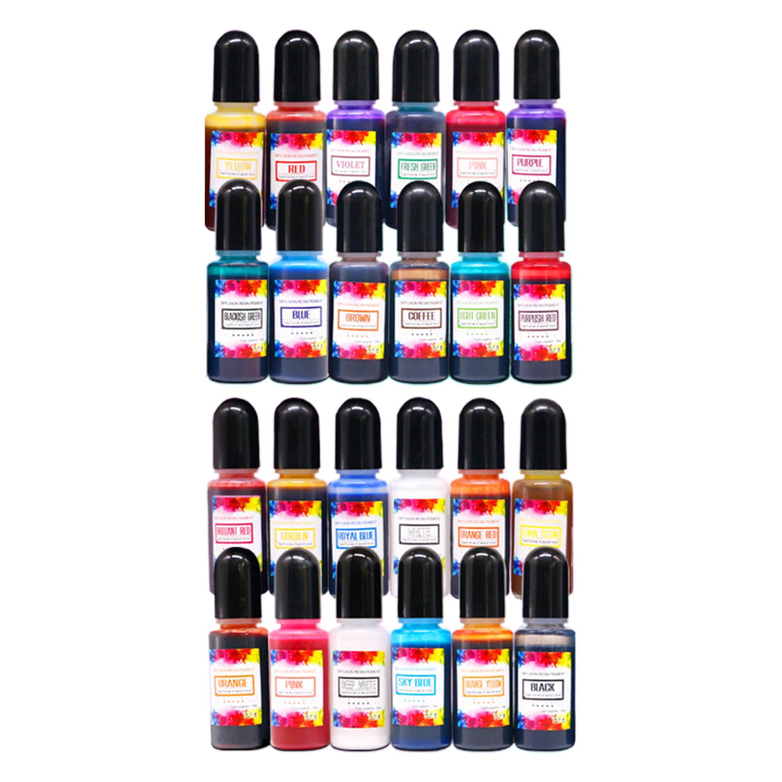 24Pcs Alcohol Inks Epoxy Resin - Resin Dye Alcohol 리뷰 및 가격