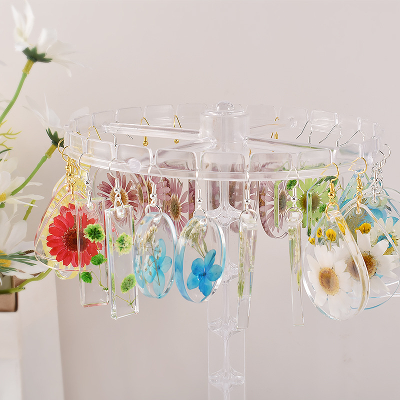 Geometric Earring Pendant Sili - Resin Craft Projects 리뷰 및 가격