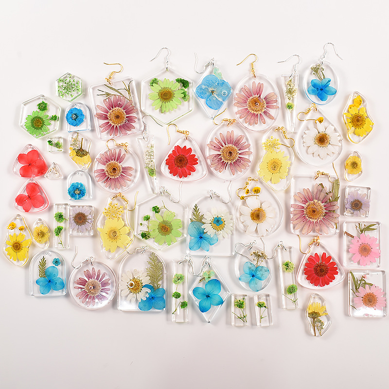 Geometric Earring Pendant Sili - Resin Craft Projects 리뷰 및 가격