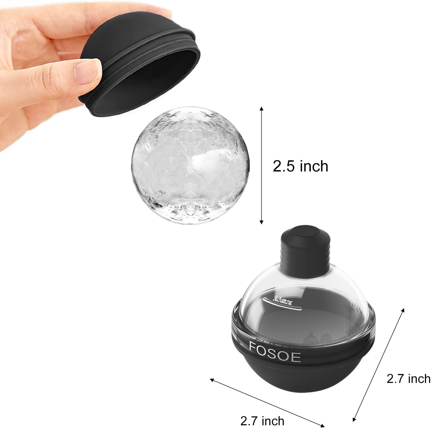 Silicone Ice Ball Molds for Wh - Coaster Mold Round 리뷰 및 가격