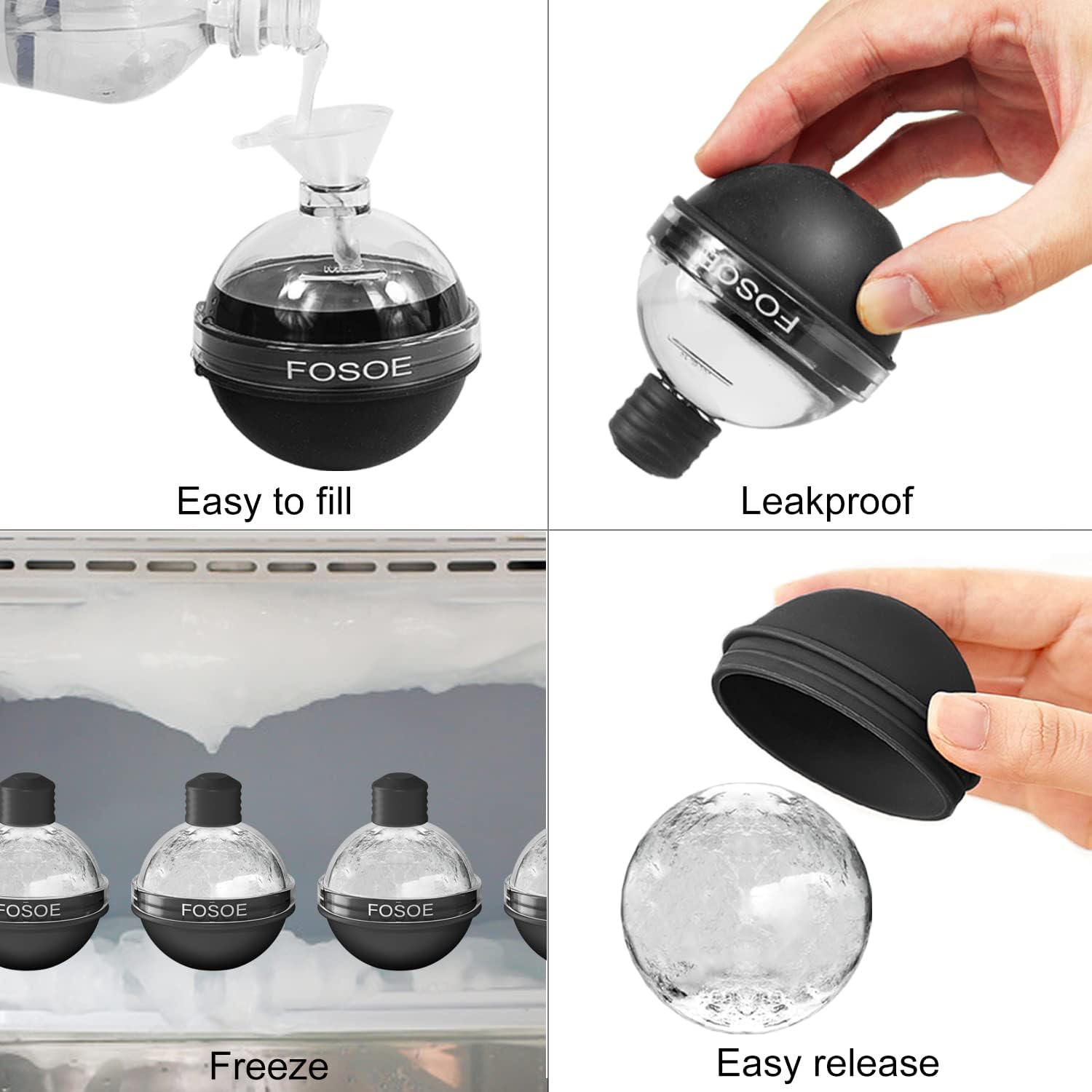 Silicone Ice Ball Molds for Wh - Coaster Mold Round 리뷰 및 가격