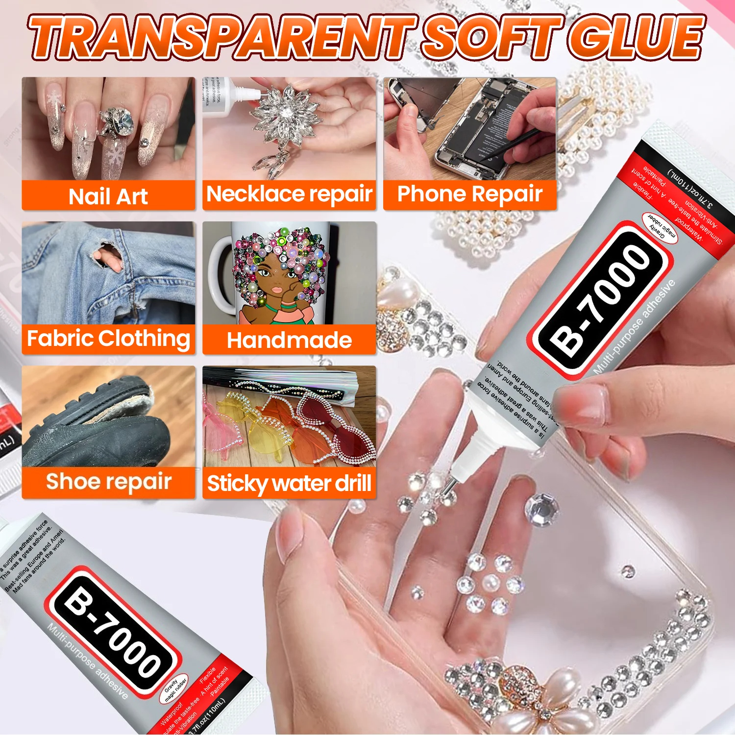 1-10Pcs B-7000 Super Glue Lool - Resin Crafts 리뷰 및 가격