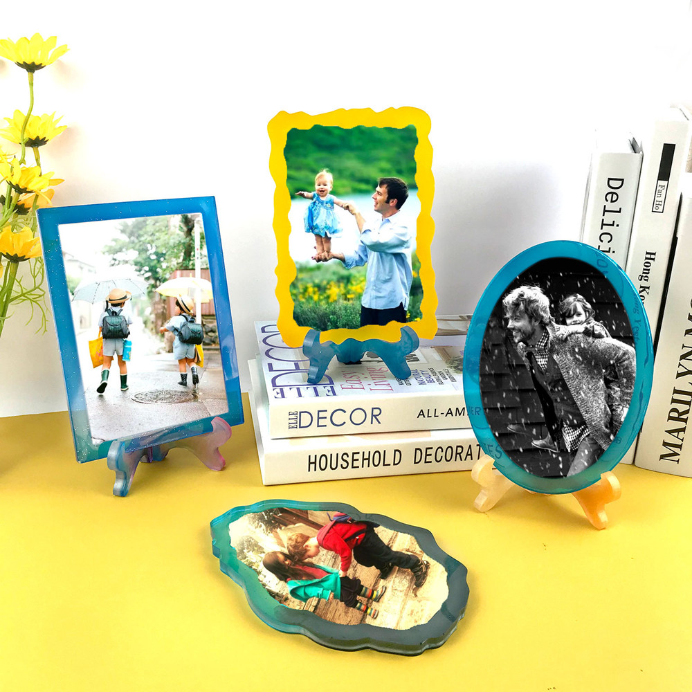 Rectangle Photo Frame Silicone - Resin Pigment Set 리뷰 및 가격
