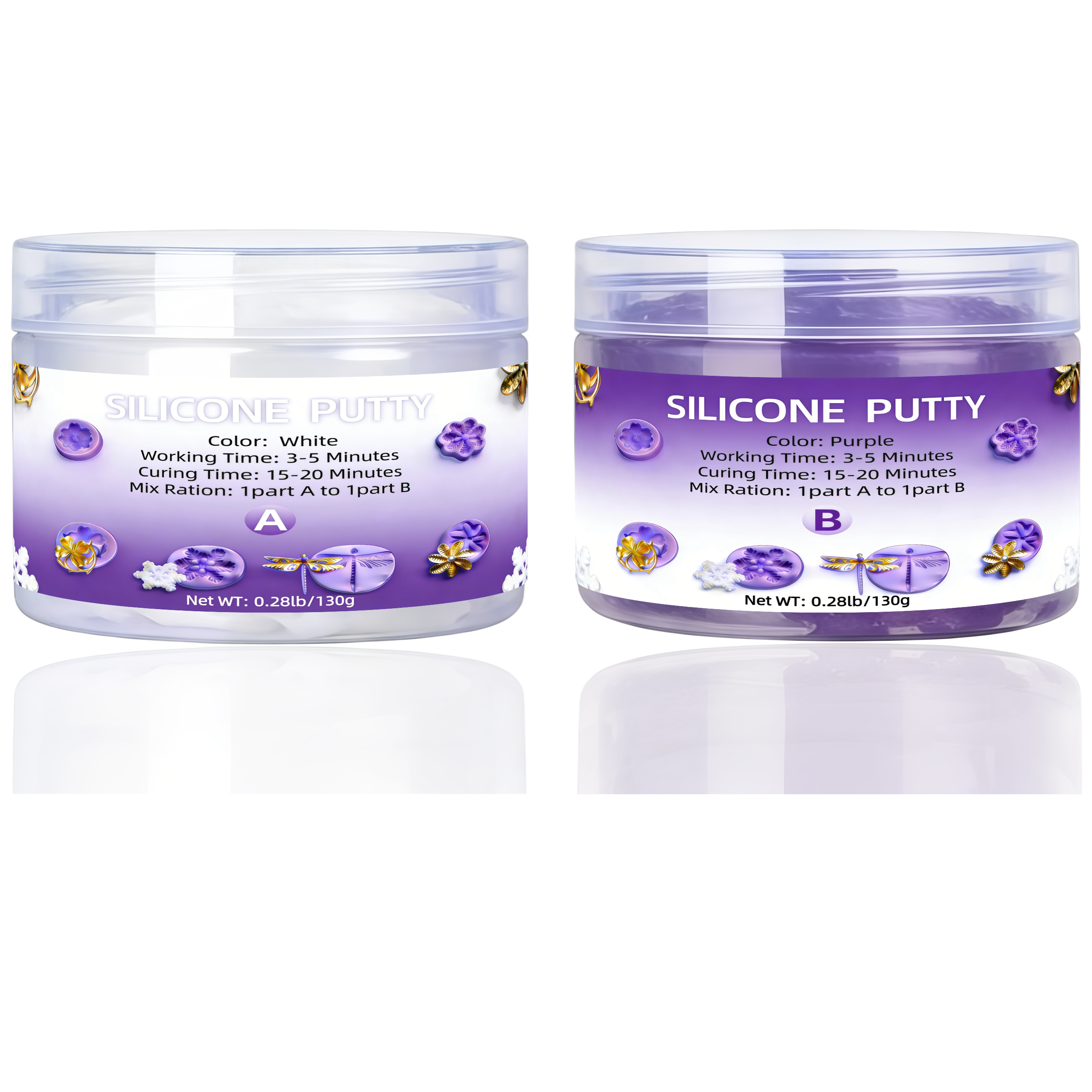 Silicone Putty - Flexible Sili - Resin Craft Kit 리뷰 및 가격