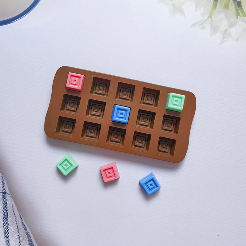 Classical Chocolate Mold Squar - Silicone Mold Tray 리뷰 및 가격