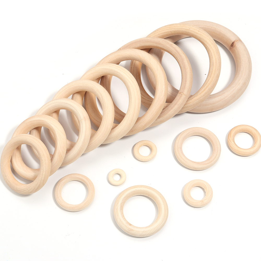 Unfinished Solid Wooden Rings  - Wood Ring Blank 리뷰 및 가격