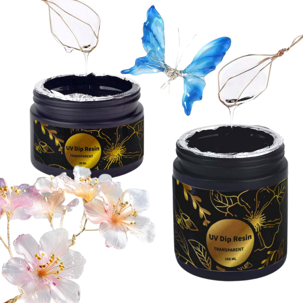 UV DIP Resin Glue Set 50/100ml - Flower Preservation Resin 리뷰 및 가격
