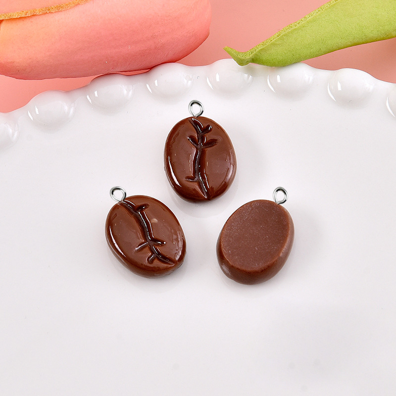 10pcs Coffee Beans Resin Penda - Resin Craft Projects 리뷰 및 가격