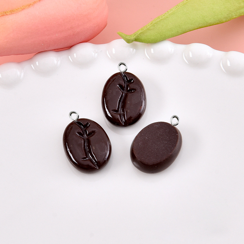 10pcs Coffee Beans Resin Penda - Resin Craft Projects 리뷰 및 가격