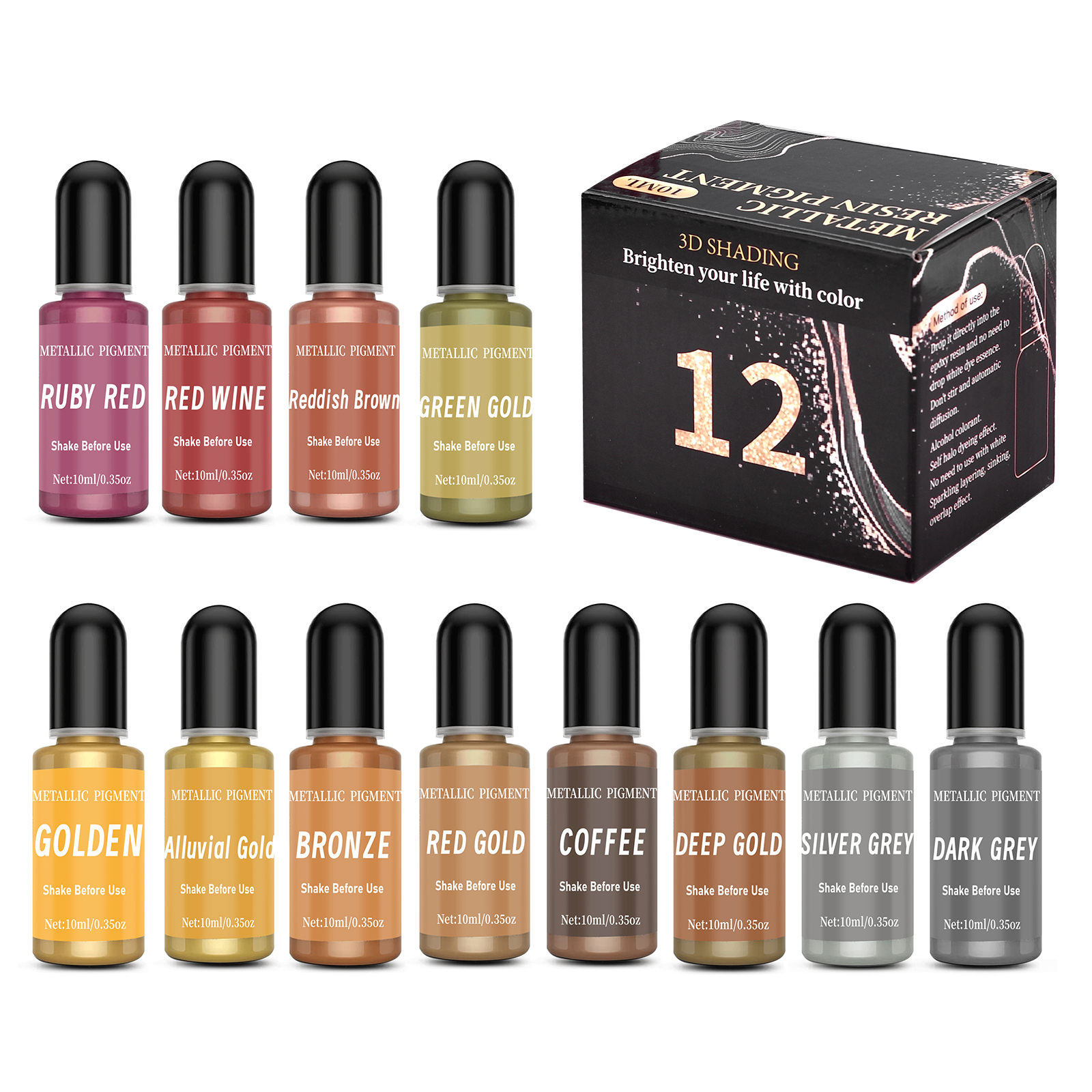 1set Art Ink Alcohol Epoxy Res - Resin Dye Alcohol 리뷰 및 가격