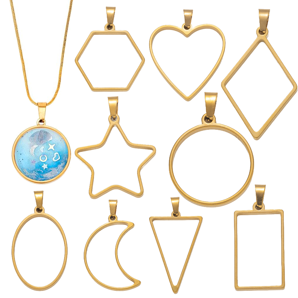 5pcs Stainless Steel Open Back - Resin Craft Projects 리뷰 및 가격