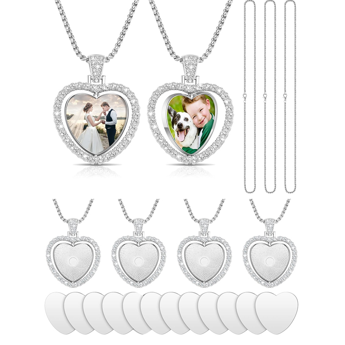 24Pcs Sublimation Rhinestone T - Bezels Set Pendant 리뷰 및 가격