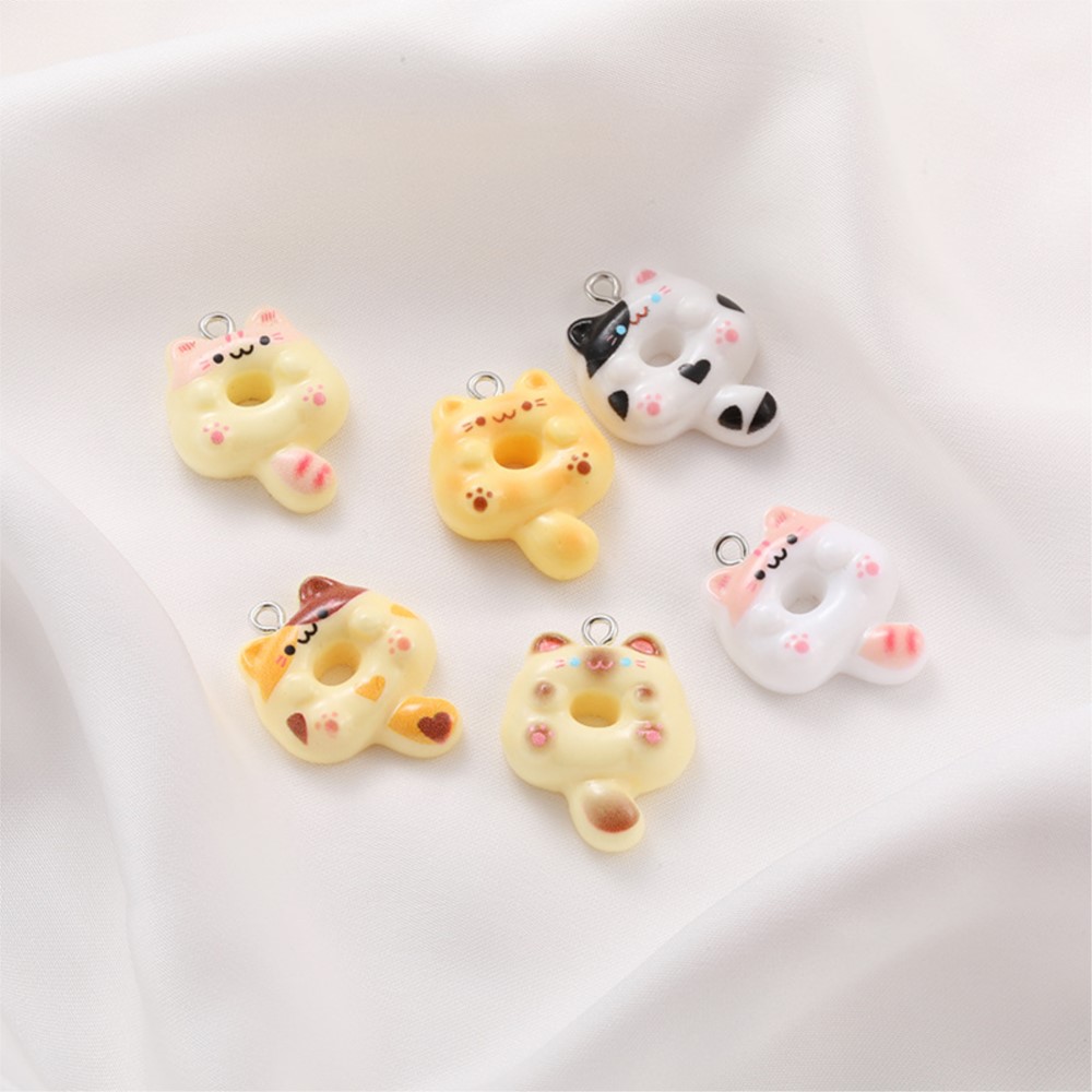 10Pcs Kawaii Cartoon Cat Resin - Resin Craft Projects 리뷰 및 가격