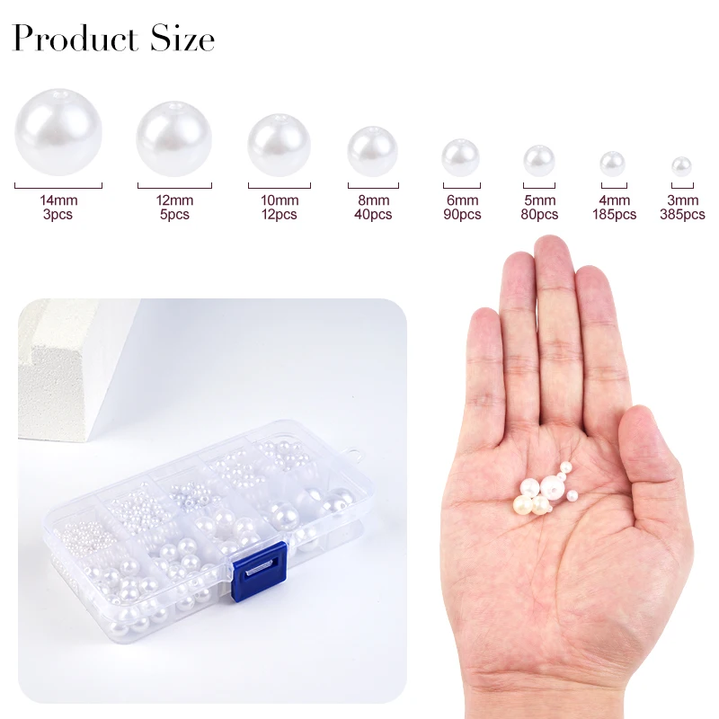 800pcs Artificial Faux Pearl R - Resin Crafts 리뷰 및 가격