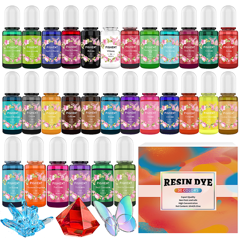 DIY Epoxy Resin Pigment Kit Ca - Resin Pigment Set 리뷰 및 가격