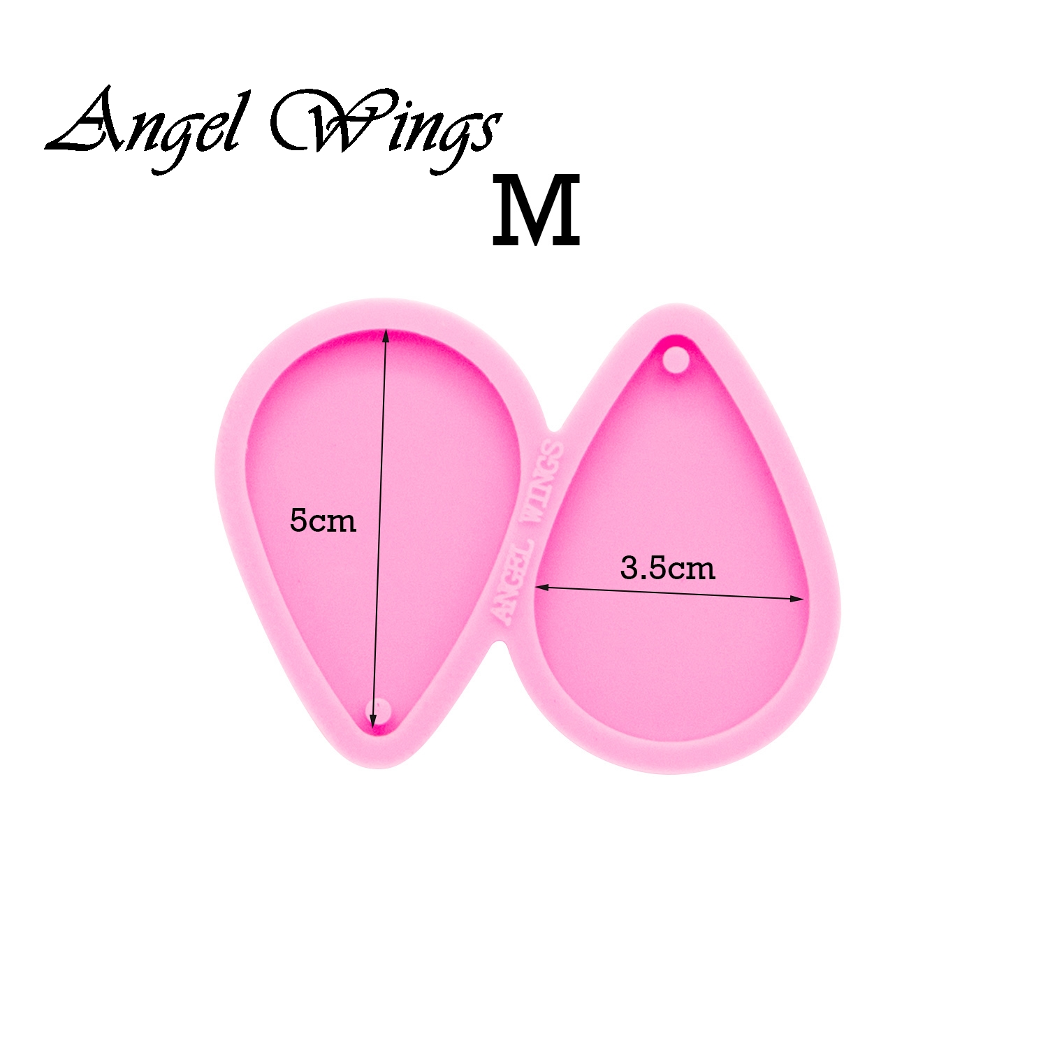 Shiny Tear Drop Hoop Earrings  - Geode Mold Silicone 리뷰 및 가격