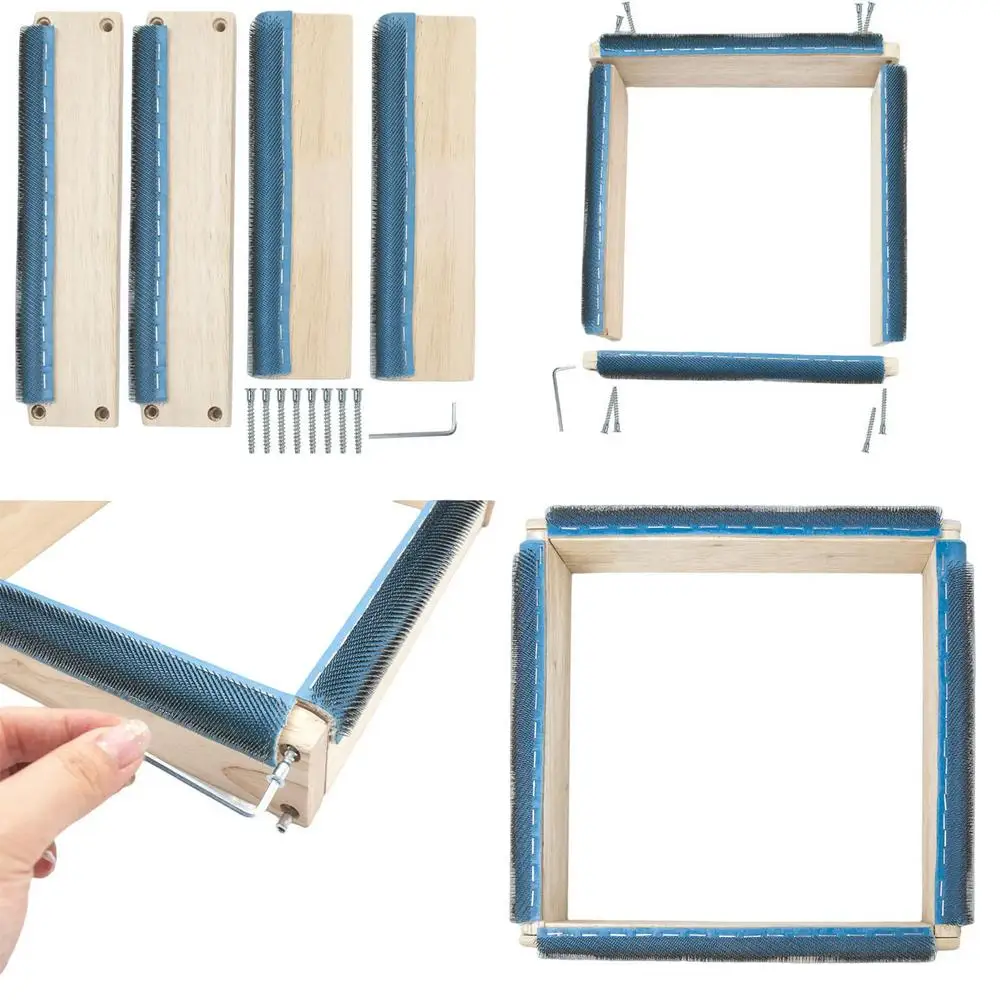 Punch Needle Frame Square Embr - Wood Ring Blank 리뷰 및 가격