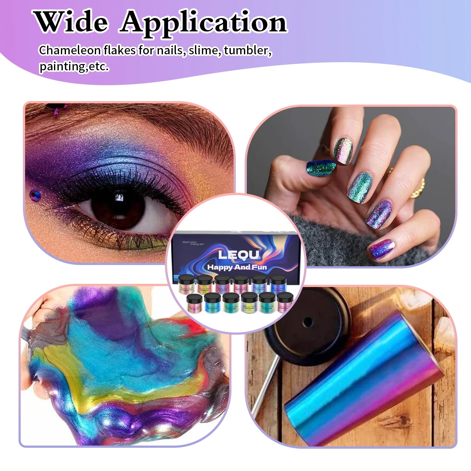 A set of chameleon pink nail c - Resin Pigment Set 리뷰 및 가격