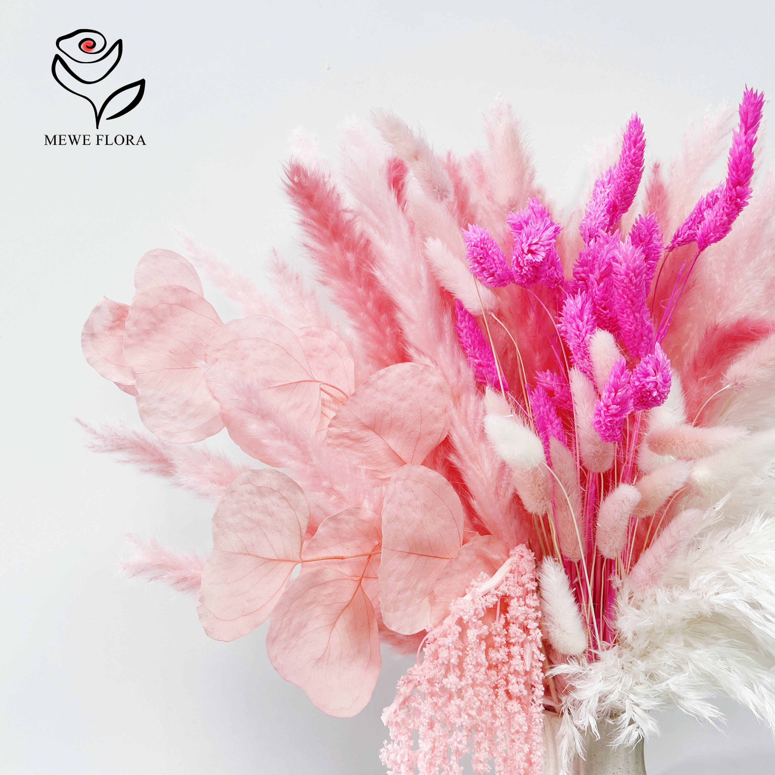 Natural Pampas Pink Dried Flow - Dried Flower Bulk 리뷰 및 가격