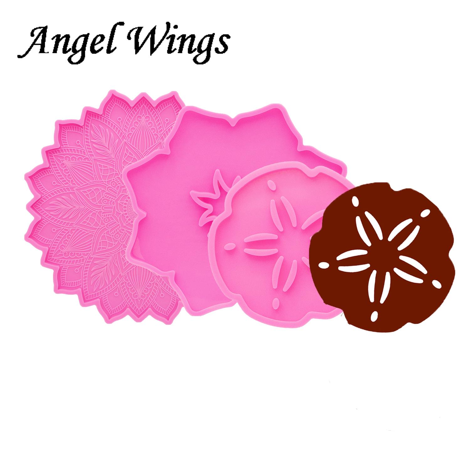 Flower Coaster Silicone Molds  - Geode Mold Silicone 리뷰 및 가격