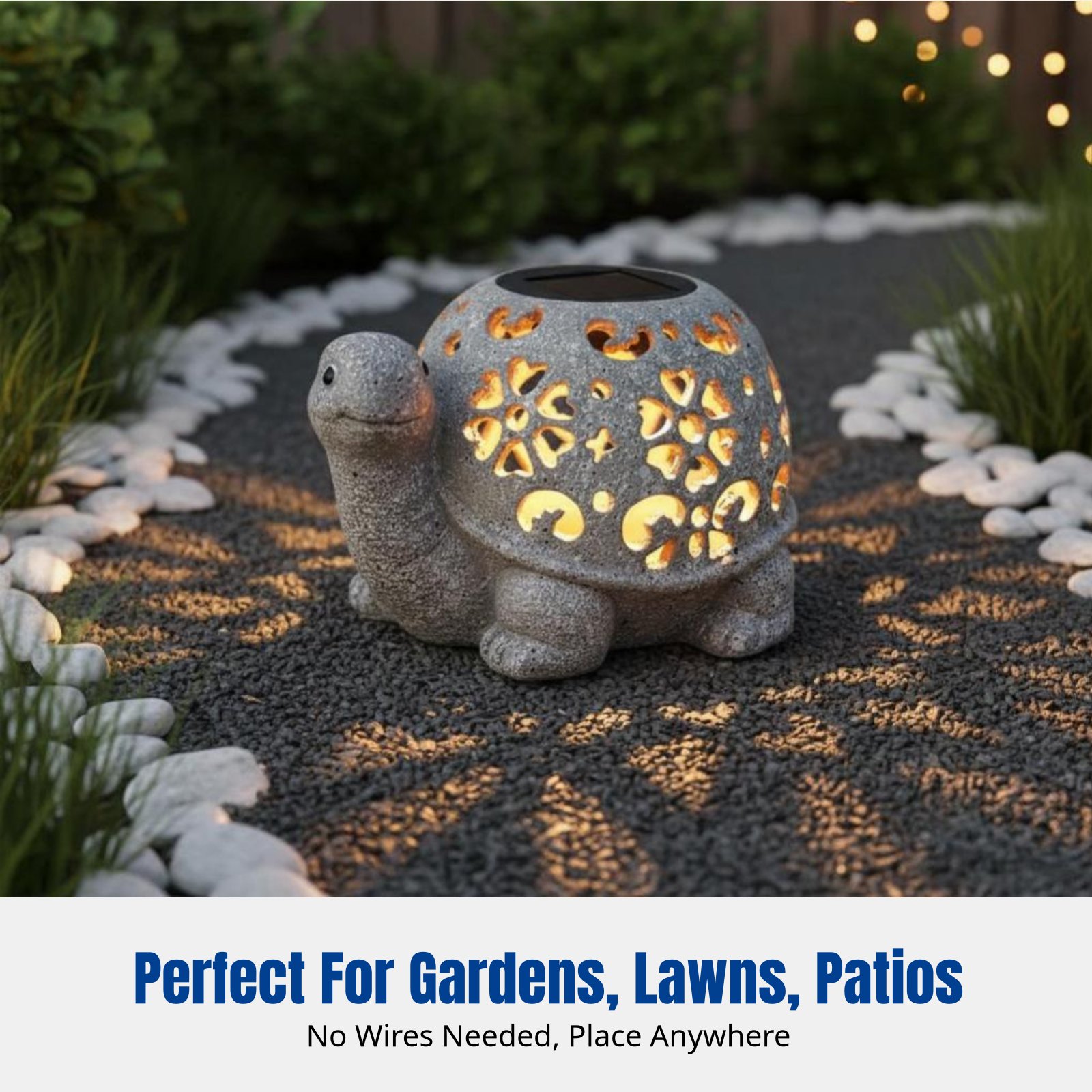 Garden Decor, Solar Hollow Tur - Resin Crafts 리뷰 및 가격