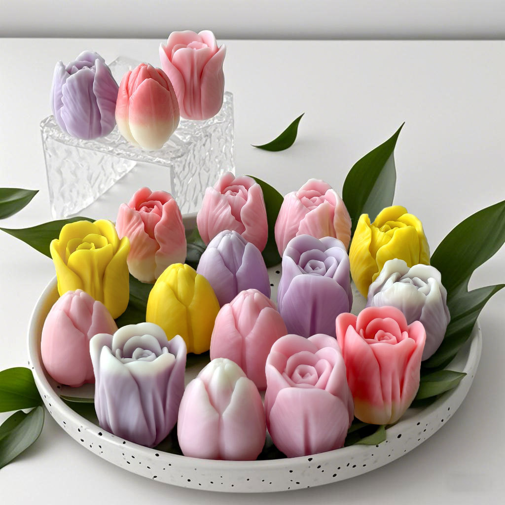 DIY tulip candle silicone mold - Flower Preservation Resin 리뷰 및 가격