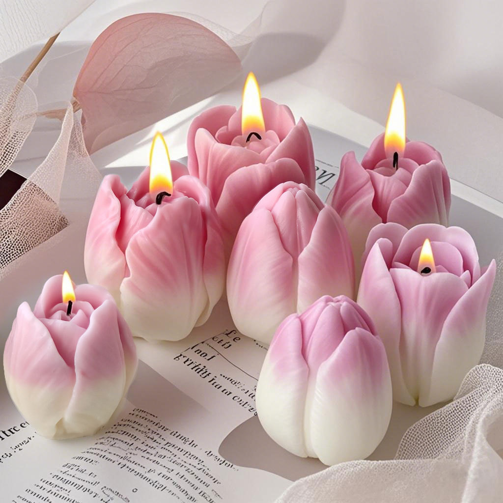 DIY tulip candle silicone mold - Flower Preservation Resin 리뷰 및 가격