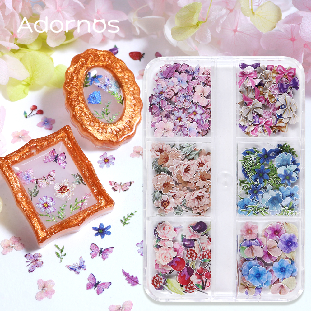 180pcs/box Wood Pulp Flowers C - Resin Craft Ideas 리뷰 및 가격
