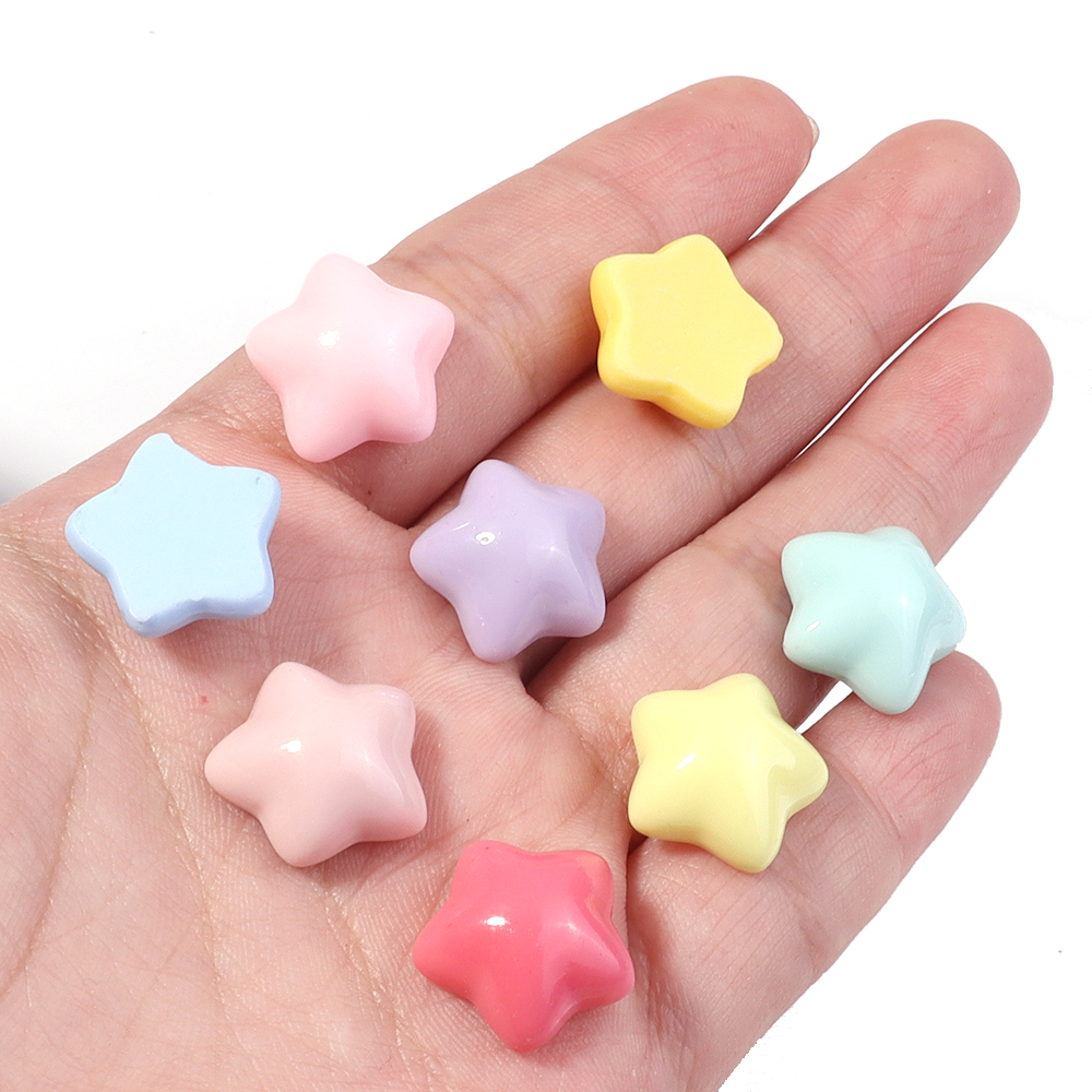 50pcs/lot 16mm Colorful Star R - Resin Crafts Diy 리뷰 및 가격