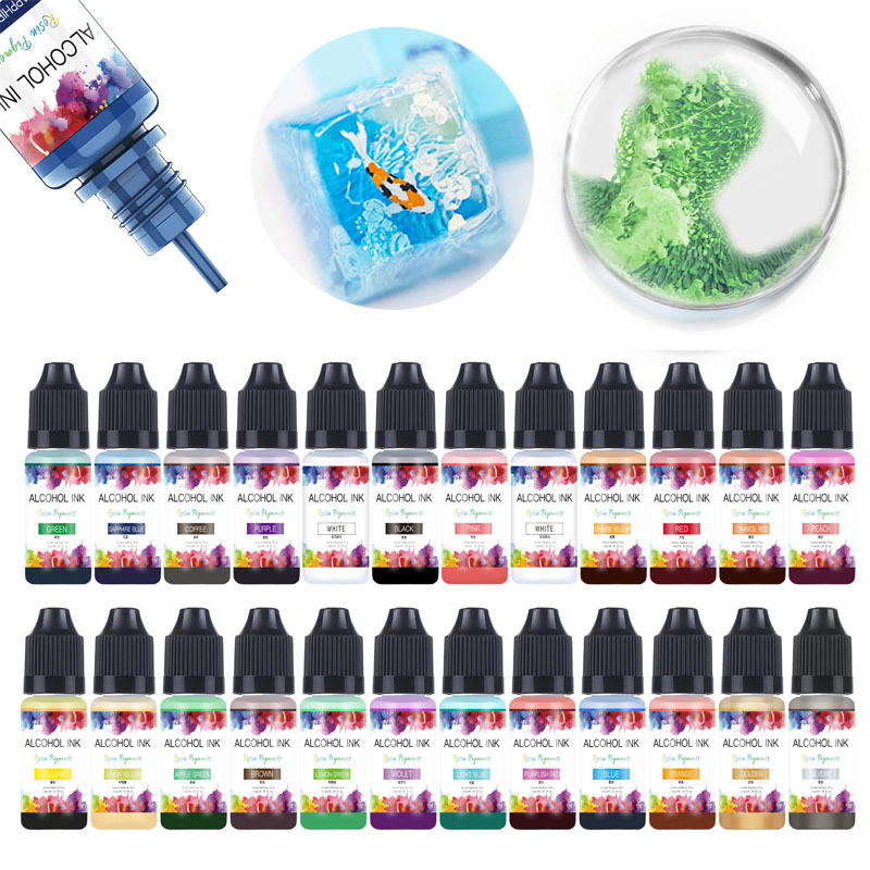 10ml Art Ink Alcohol Resin Pig - Resin Dye Alcohol 리뷰 및 가격