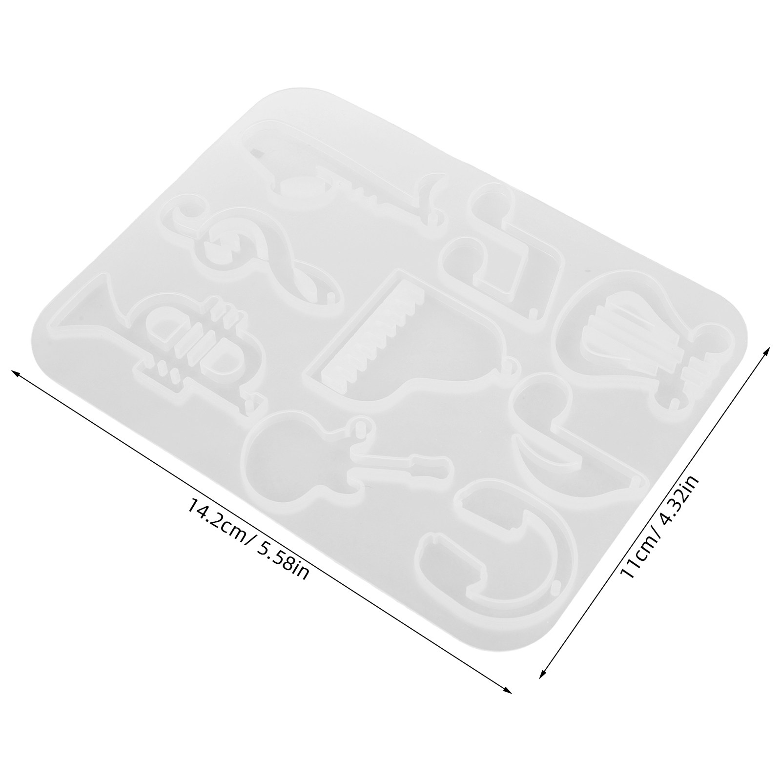 3Pcs Music Themed Silicone Mol - Resin Craft Workshop 리뷰 및 가격