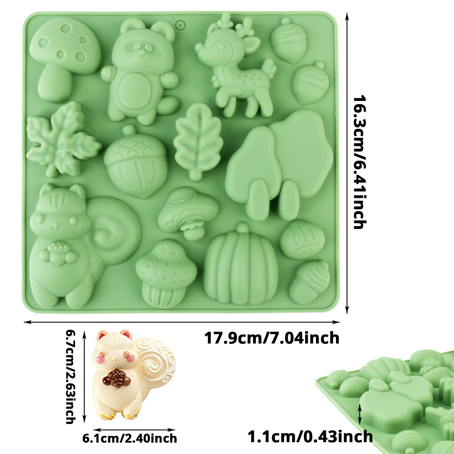1 Silicone Cake Mold in the Sh - Resin Craft Projects 리뷰 및 가격