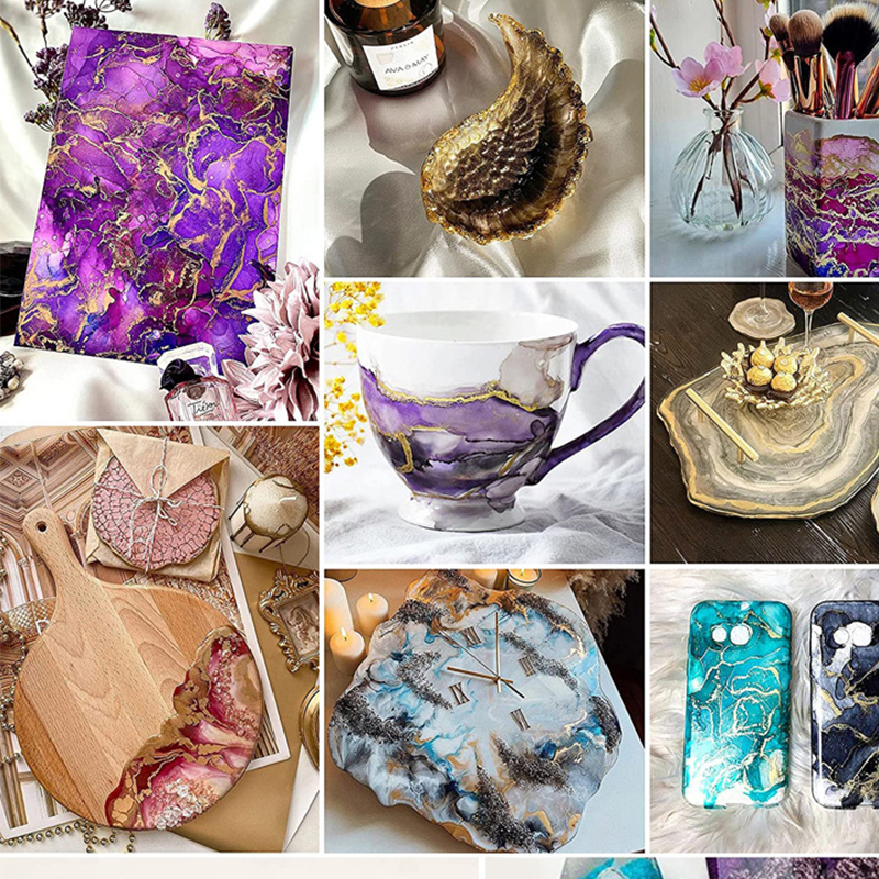 DIY Blooming Pigment For Resin - Resin Dye Alcohol 리뷰 및 가격