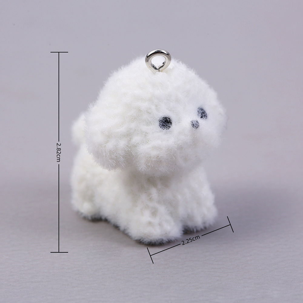 10pcs Flocking Puppy Dog Resin - Resin Craft Projects 리뷰 및 가격