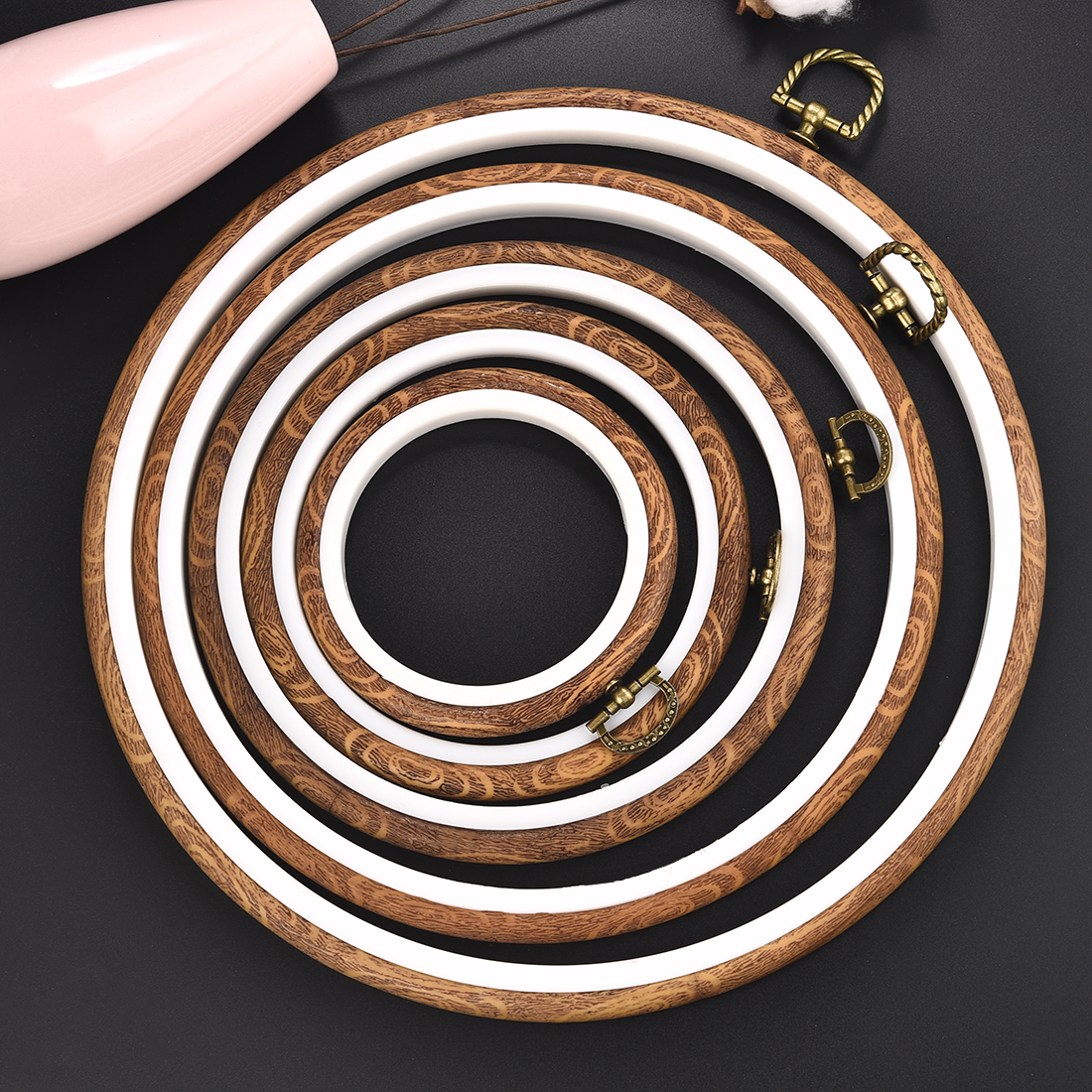 Imitated Wood Round,Oval Diffe - Wood Ring Blank 리뷰 및 가격