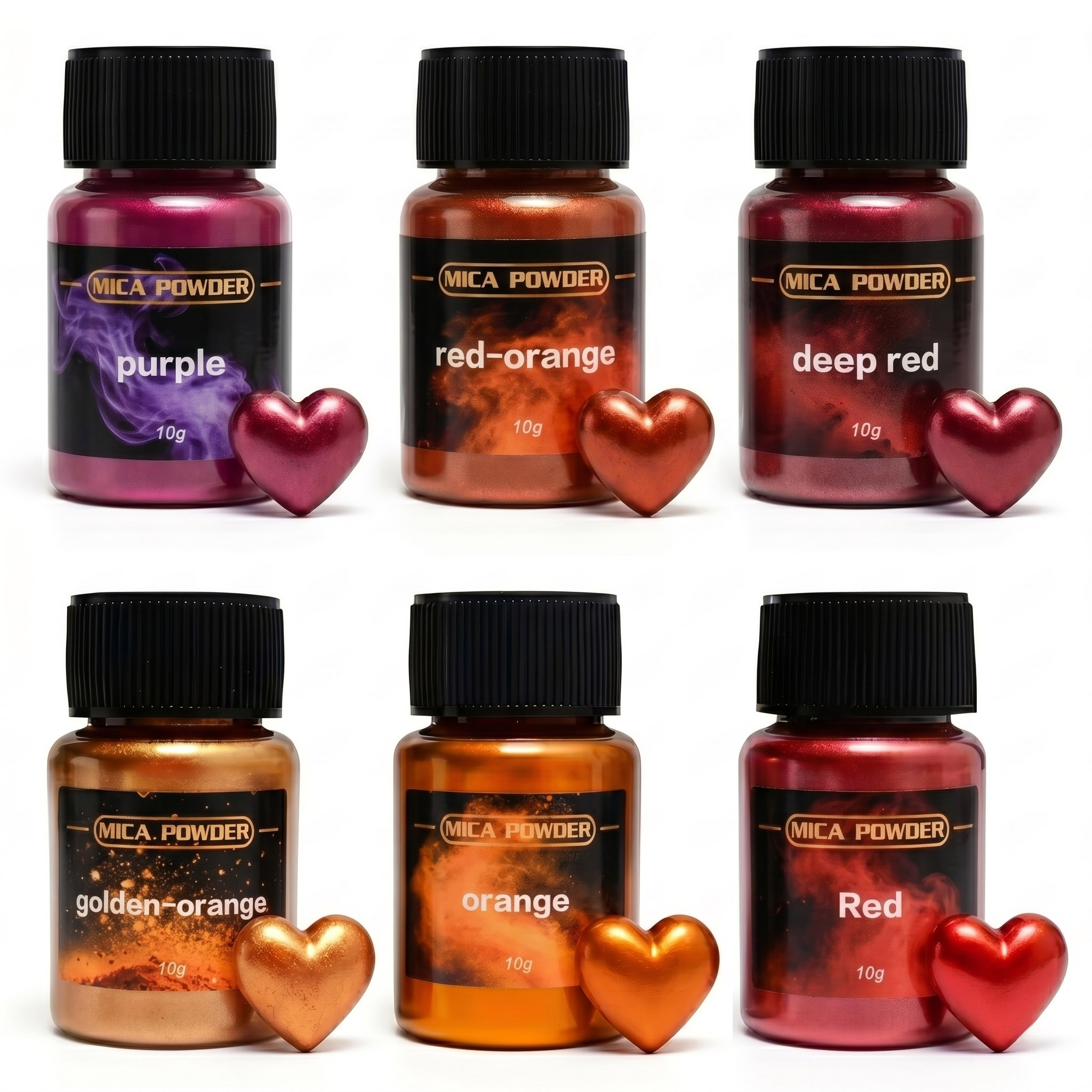 6Colors/Sets metallic powder p - Resin Pigment Set 리뷰 및 가격