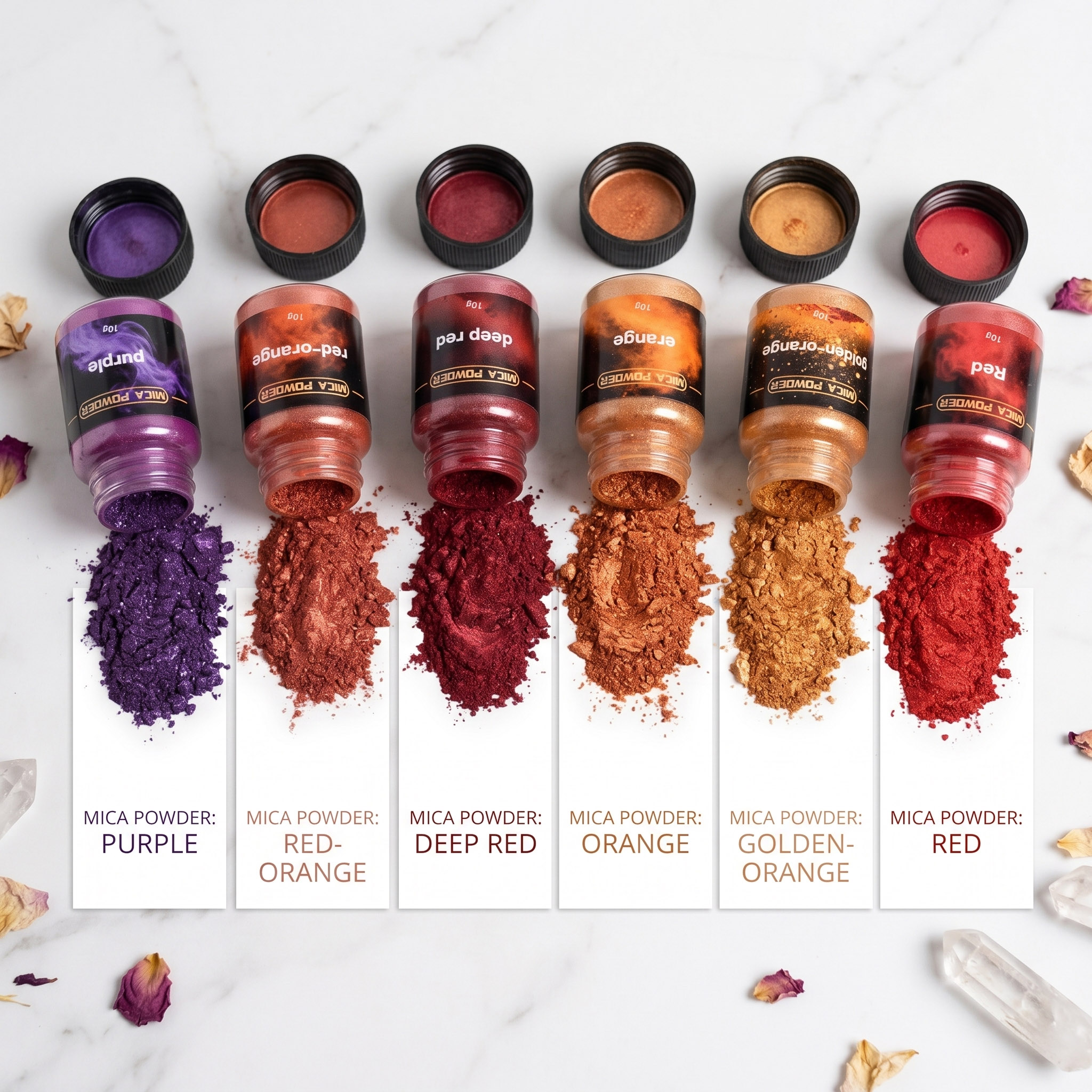 6Colors/Sets metallic powder p - Resin Pigment Set 리뷰 및 가격