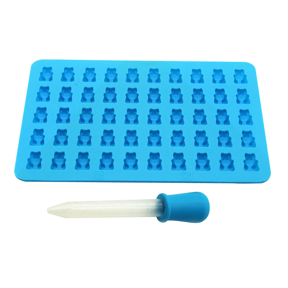 50 Bear Shaped Silicone Chocol - Silicone Mold Tray 리뷰 및 가격