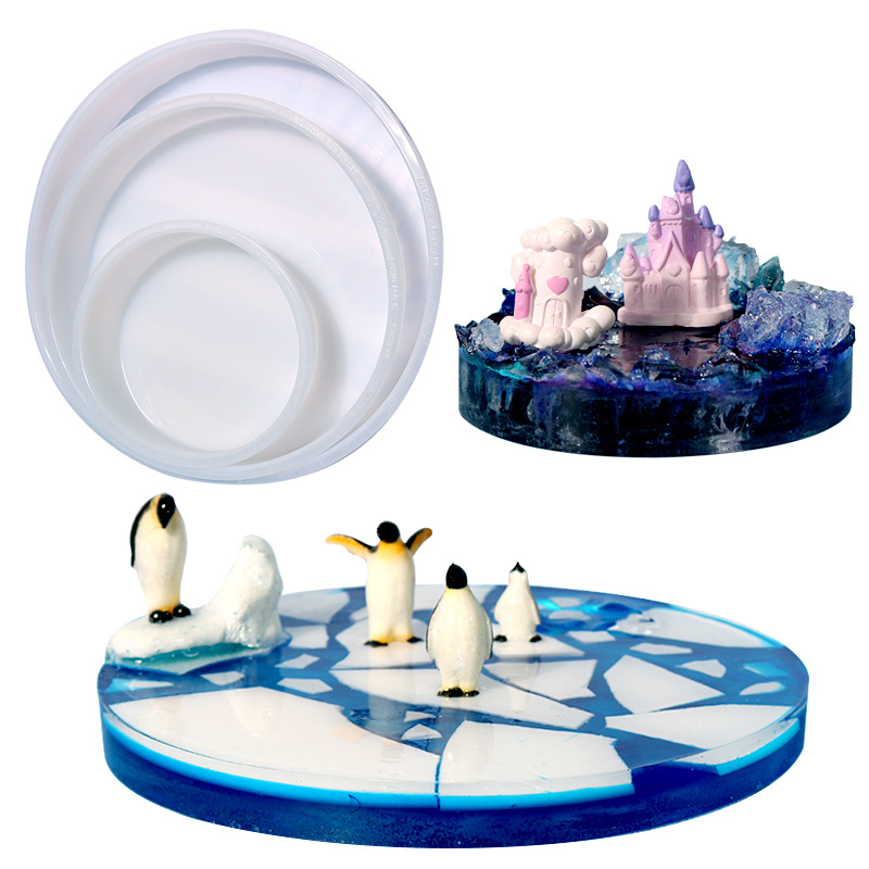 Large Round Tray UV Resin Mold - Coaster Mold Round 리뷰 및 가격