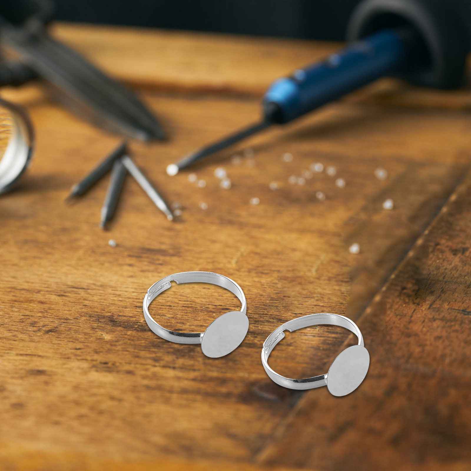 20Pcs Adjustable Blank Ring Fi - Resin Crafts 리뷰 및 가격