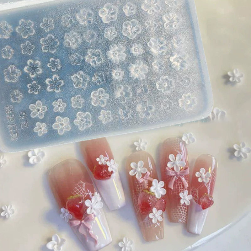 Pcs Silicone Nail Art Mold Flo - Resin Pigment Set 리뷰 및 가격