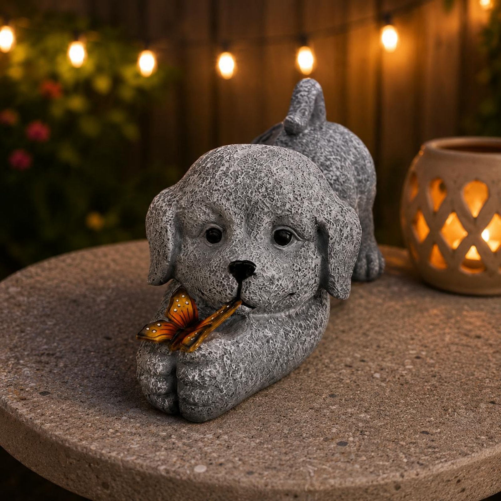 Solar Dog Statue Resin Craft S - Resin Crafts 리뷰 및 가격