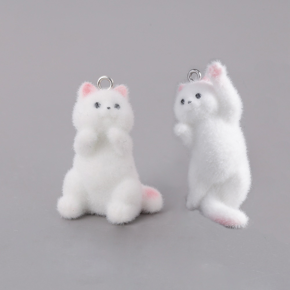 2pcs Flocking Little Cat Resin - Resin Craft Projects 리뷰 및 가격