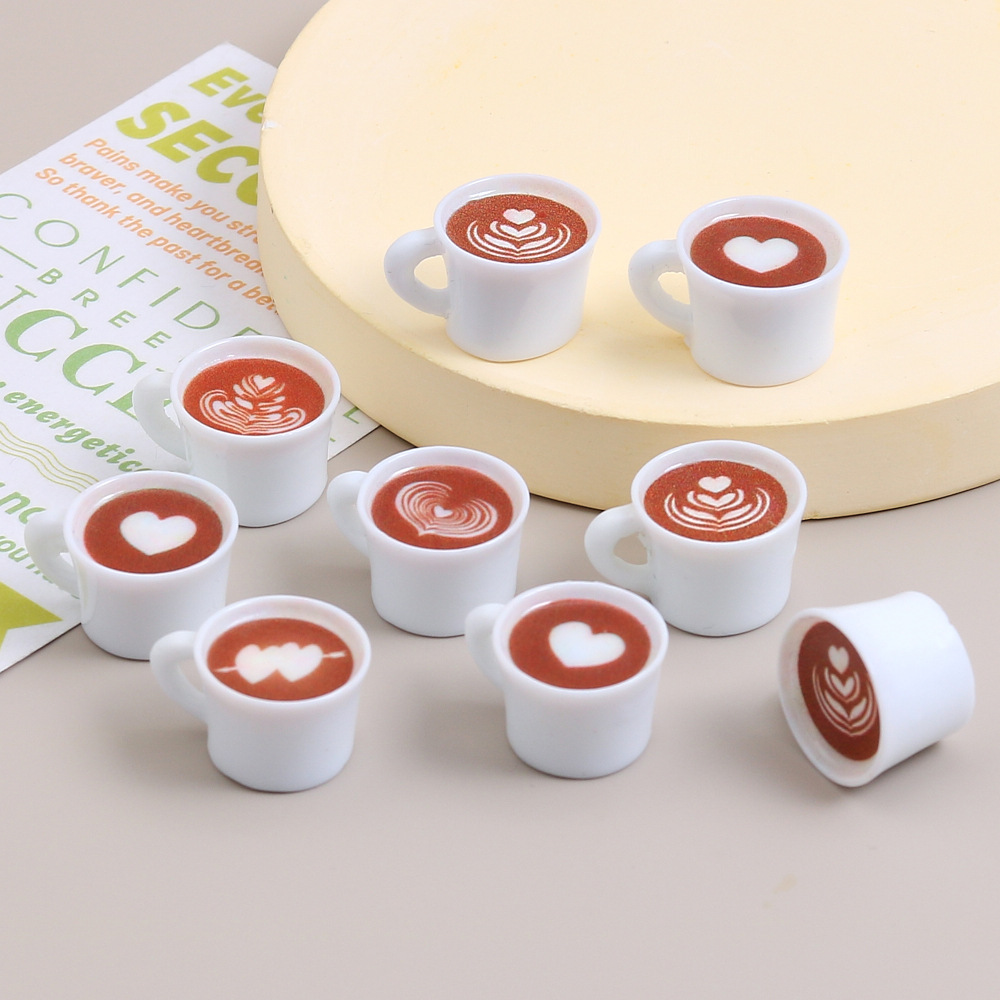 10pcs Love Heart Coffee Cup Re - Resin Craft Projects 리뷰 및 가격