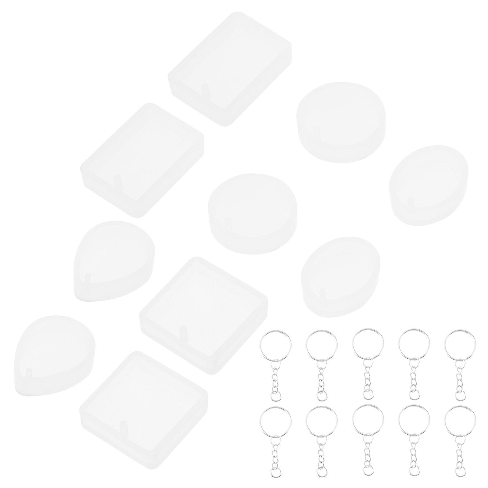 10pcs Diy Keychain Pendant Cha - Resin Crafts 리뷰 및 가격