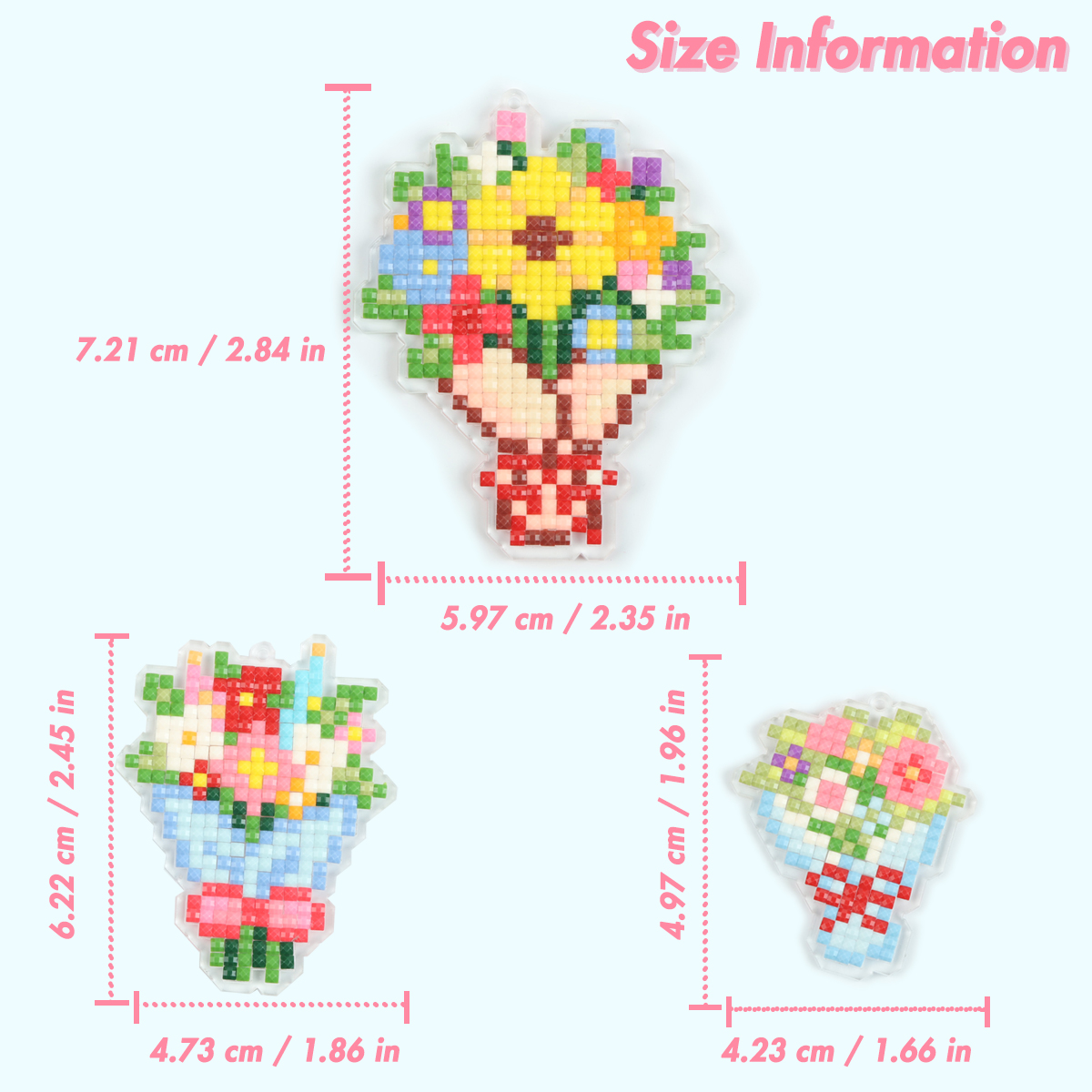 FOREVER YOUNG 3PCS Bouquet Acr - Resin Craft Kit 리뷰 및 가격