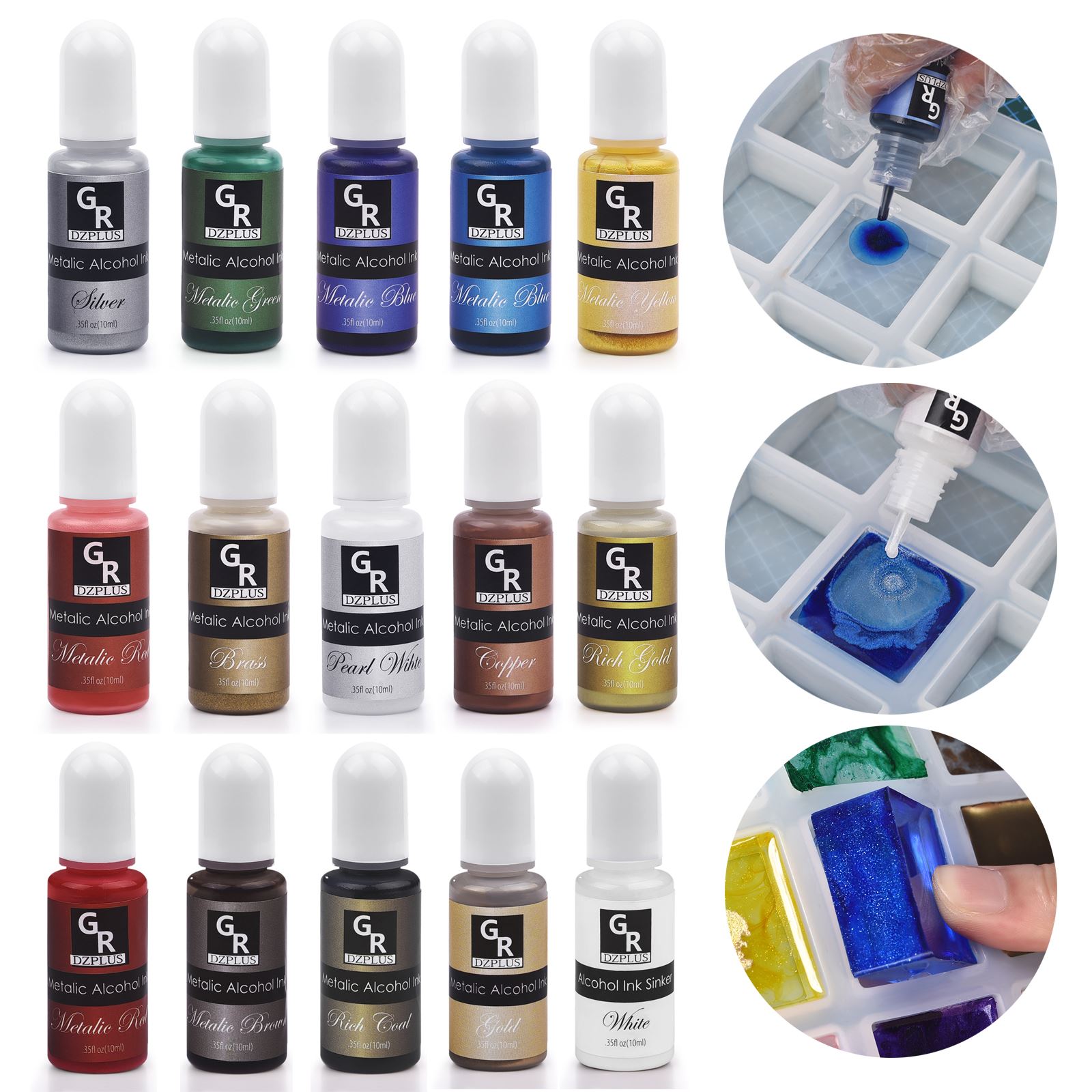 1 Set Resin Pigment Kit Art In - Resin Pigment Set 리뷰 및 가격