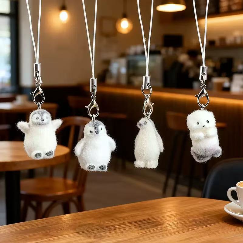 5pcs Flocking Small Penguin Re - Resin Craft Projects 리뷰 및 가격